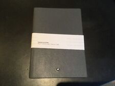 MONTBLANC FINE STATIONERY NOTEBOOK # 146 LINIERT GRAU ( NEU )