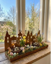 Edelrost Deko Tablett