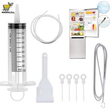 Abnaok Kühlschrank Reinigungsset, Kühlschrankbürsten Ablaufloch Reinigungsset, K