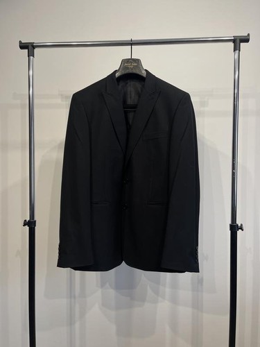 Men blazer black - blazer, /