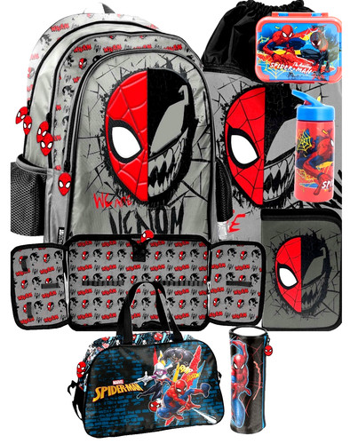 7in1 spiderman schulrucksack - spiderman,