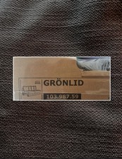 Ikea GRÖNLID Bezug für 2er