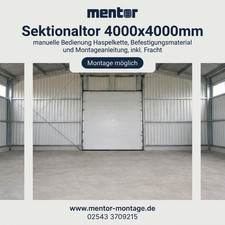 Sektionaltor Hallentor