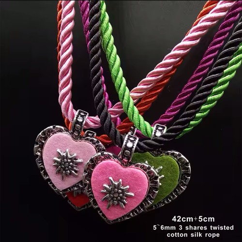 Trachtenkette damen mode herz - trachtenkette,