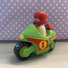 Playmobil 1.2.3 Motorrad 6719 Bilder Rennmotorrad