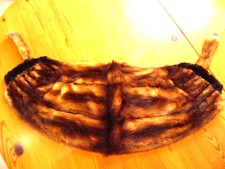 Schal Kragen Pelz mit Haken