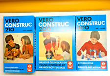 3 DDR VEB VERO CONSTUC  BAUKÄSTEN  1 x 200 / 1 x 210 / 1 x 400