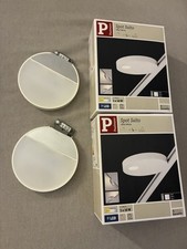 2 Stück Paulmann URail Spot Uplight Salto 16W Weiß 230V Metall