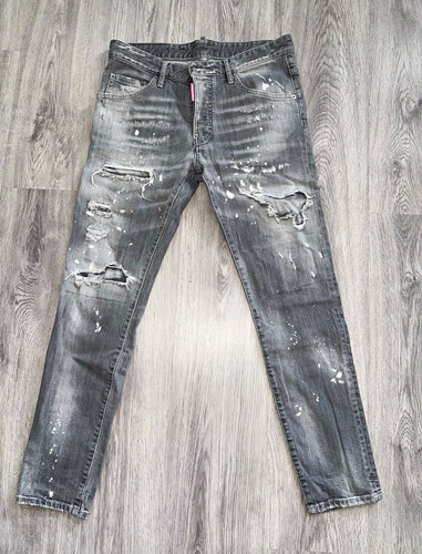 Dsquared2 herren jeans grau - jeans,