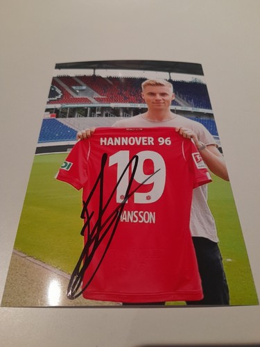 Signiertes foto emil hansson - signiertes,