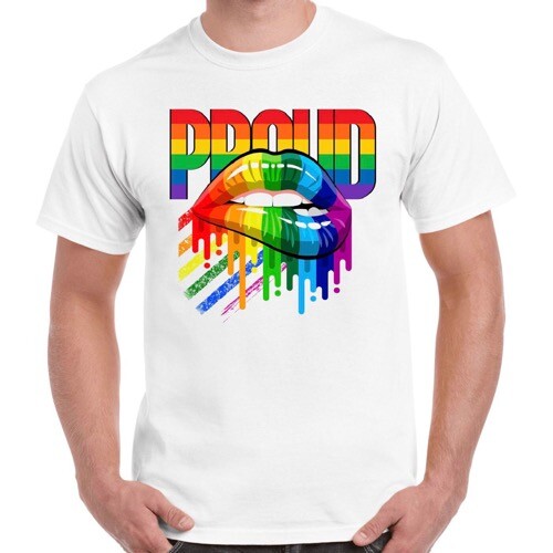 Shirt proud lgbt rainbow - t-shirt,