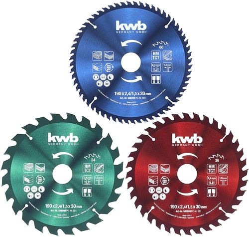 Kwb hartmetall kreissägeblatt - hartmetall,