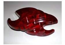 4x Catalin Bakelit Rot Marmoriert Cherry Amber Bakelite for Prayer Beads, Tesbih