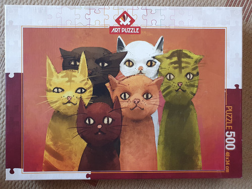 Art puzzle 500 teile - art,