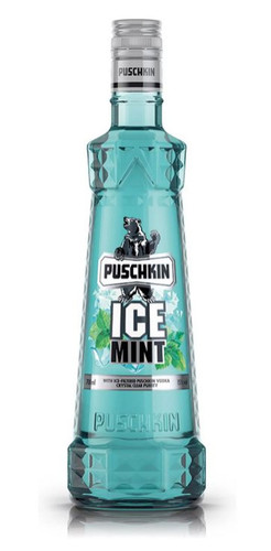 Puschkin ice mint wodka 7l - ice,
