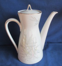 Rosenthal, Kaffeekanne 1 Liter, Kanne Form 2000 Gräser, Loevy, Porzellan