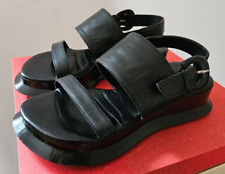 STÉPHANE KÉLIAN PARIS Leder Sandaletten Pumps Damenschuhe, schwarz Gr. 3,5 / 36