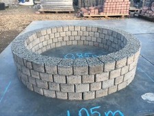 Hellgraue Grube 105cm