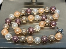 Muschelkernperlen Collier