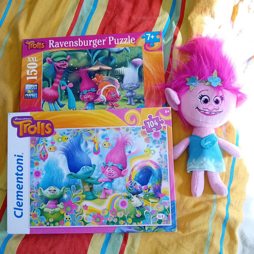 Trolls set puzzle - set,