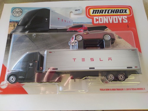 Matchbox auto tesla truck - matchbox,