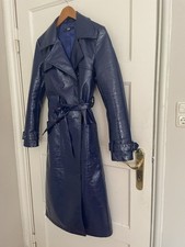 Regenmantel Trenchcoat Blau