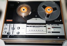 Grundig TK 147 Hi-Fi de LUXE Stereo Tonbandgerät 1970er mit BASF Tonband Automat