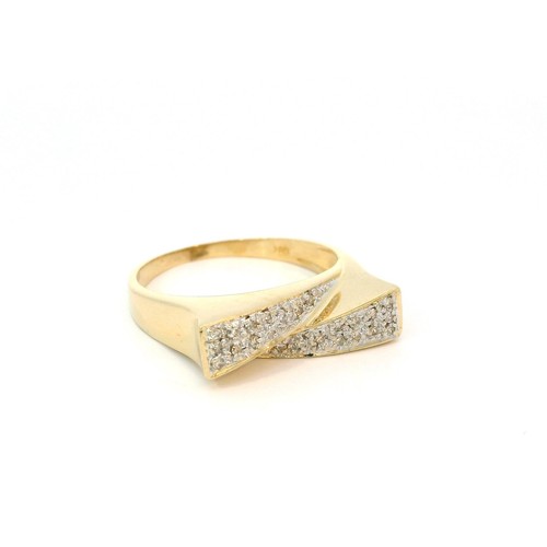 Damenring goldring bicolor - damenring,,