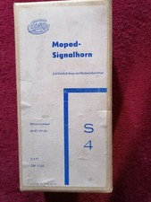 Moped S4 Batterie Gehäuse Signalhorn Hupe Batteriekasten Behälter Ersatzteil DDR