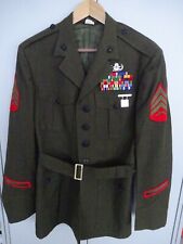 US Marine Corps Jacke Orig. Sergeant Irak Afghanistan Bronze Star Purple Heart