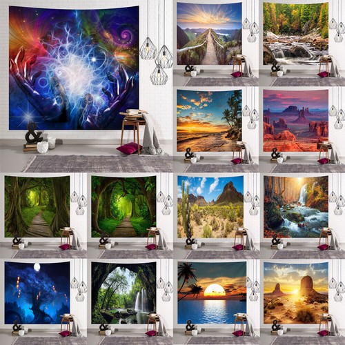 Landschaft wald wandbehang - 3d,