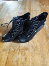 Hush Puppies Vivianna (Schnürstiefelette im viktorianischen Stil)  Gr 42 schwarz