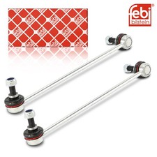 2X FEBI BILSTEIN STABILISATOR KOPPELSTANGE VORNE FÜR AUDI VW GOLF PASSAT SKODA