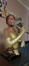 ?  Skulptur / Figur / Jazz Sängerin ( Billie Holiday ? )