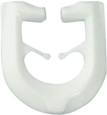 rewagi®  100 T-Gleiter Weiß – 14x18 mm für T-Schiene – Gardinenhaken Faltenhaken