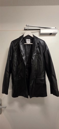 Zara lederjacke damen m - zara, gr:m