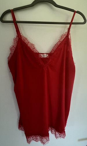 Rosemunde top rot 44 - rosemunde, rot,