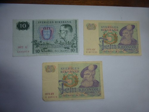 Schwedische kronen 1x10 - 20,