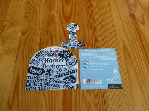 Bieretikett hacker pschorr - 1,
