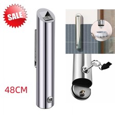 Edelstahl Standaschenbecher 48cm  Aschenbecher Mülleimer Ascher Standascher Wand