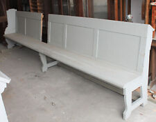 Alte Antike Kirchenbank Gartenbank Holz Bank Sitzmöbel Vintage Holzbank xx