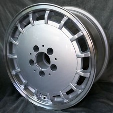 17 Zoll Felgen Gulli 8x17" 5x112 ET28 66,6 Silber Mercedes 124 129 140 170 17...