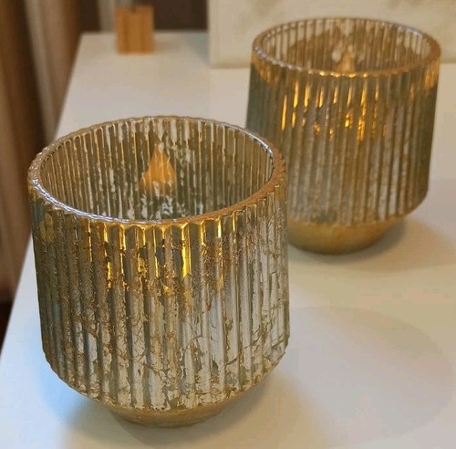 Set glas teelichthalter - glas,
