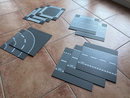 Lego 10x straßenplatten - lego®,