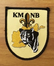 Patch Bundeswehr gestickt, Abzeichen Bw, Aufnäher ISAF KMNB