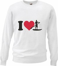 Sweatshirt I LOVE KAJAK FAHREN