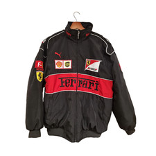 Ferrari Retro Jacke schwarz