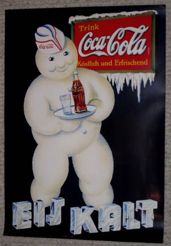 Coca cola poster plakat - plakat, 60