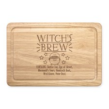 Hexengebräu rechteckig Holz
