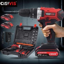 21V Akkuschrauber Set 2 Akkus